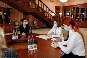 FOTO // Maia Sandu a discutat cu Adjunctul Asistentului Secretarului de Stat al SUA, George Kent